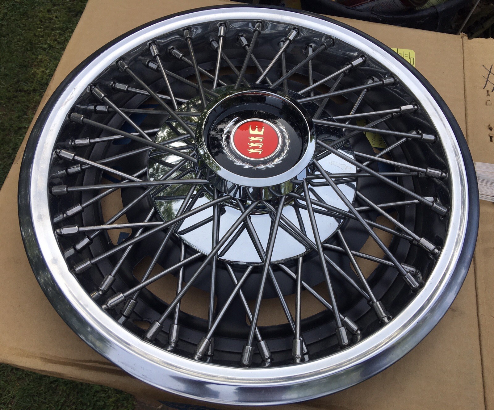 Set of (4) NEW NOS 13” FORD Wire Wheel Cover D7FZ1130A eBay