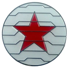 WINTER SOLDIER Marvel Comics TV and Movie Series Enamel Pin - Avengers!  BUCKY