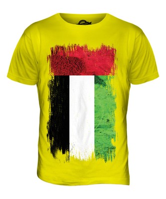 UNITED ARAB EMIRATES GRUNGE FLAG MENS T-SHIRT TEE SHIRT S M L XL 2XL