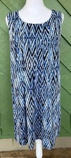 Ronni Nicole Shift Dress Size 8 Navy And Blue Great Condition 