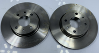 Paar Bremsscheiben Vorderseite Alfa 164 - Fiat Croma - Lancia Delta Hf Graf Oe