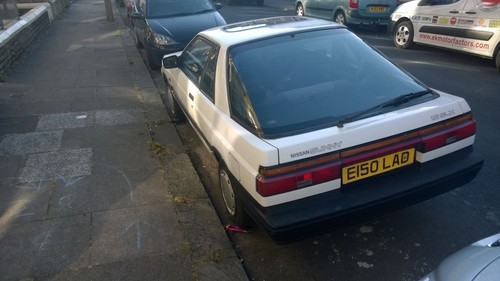 RARE Nissan Sunny SLX Coupe 1.6 , MOT great runner very original , retro classic - Picture 5 of 12