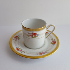 Tasse à café forme litron  Porcelaine  Bavaria Manufacture Winterling