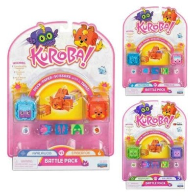 Kuroba - Battle Pack - Rock Paper Scissors Figur - Fidget Toy Spiel