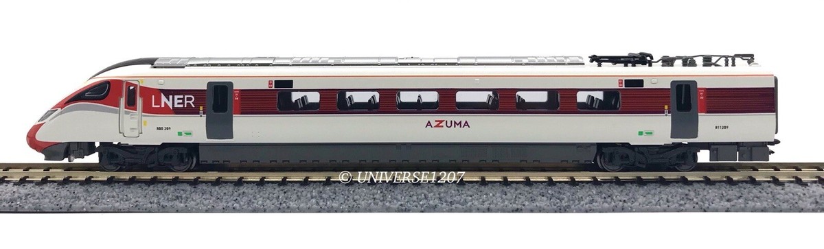 N Scale Kato 10-1674 Hitachi Class 800/2 LNER AZUMA 5-Car N Scale Kato 10-1674 Hitachi Class 800/2 LNER AZUMA 5-Car