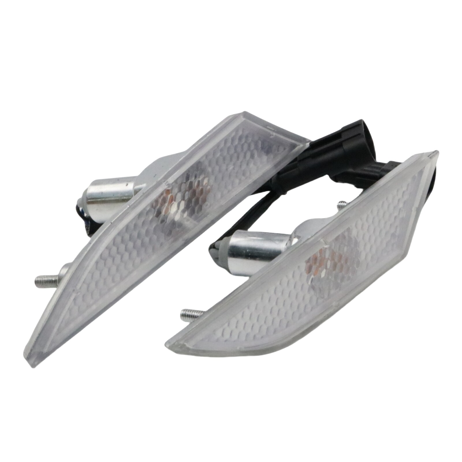 Left & Right Clear Side Marker Indicator Lens For Lamborghini Gallardo 560 570