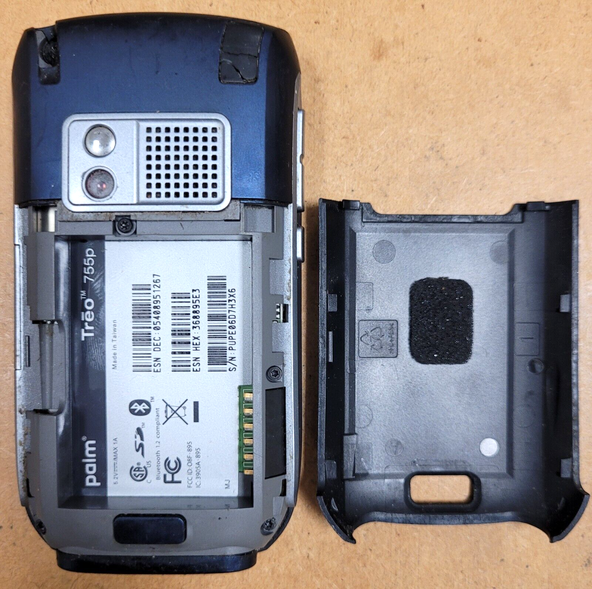 Palm Treo 755p - Blue and Silver ( Sprint ) Very Rare palmOne