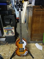 Rogue Viiolin Beatle Bass W/extras, Tribute To Hofner - New Luthier Set Up