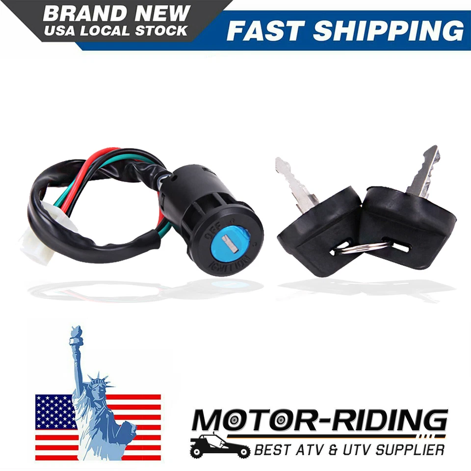 INTERRUPTOR DE ENCENDIDO LLAVE PRINCIPAL ETON 650720 E-TON ATV TODO 2 Y 4 TIEMPOS 40 50 70 Y 90 CC Foto 4 de 4