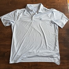 Peter Millar Summer Comfort Pinehurst Short Sleeve Casual Golf Polo Shirt XL