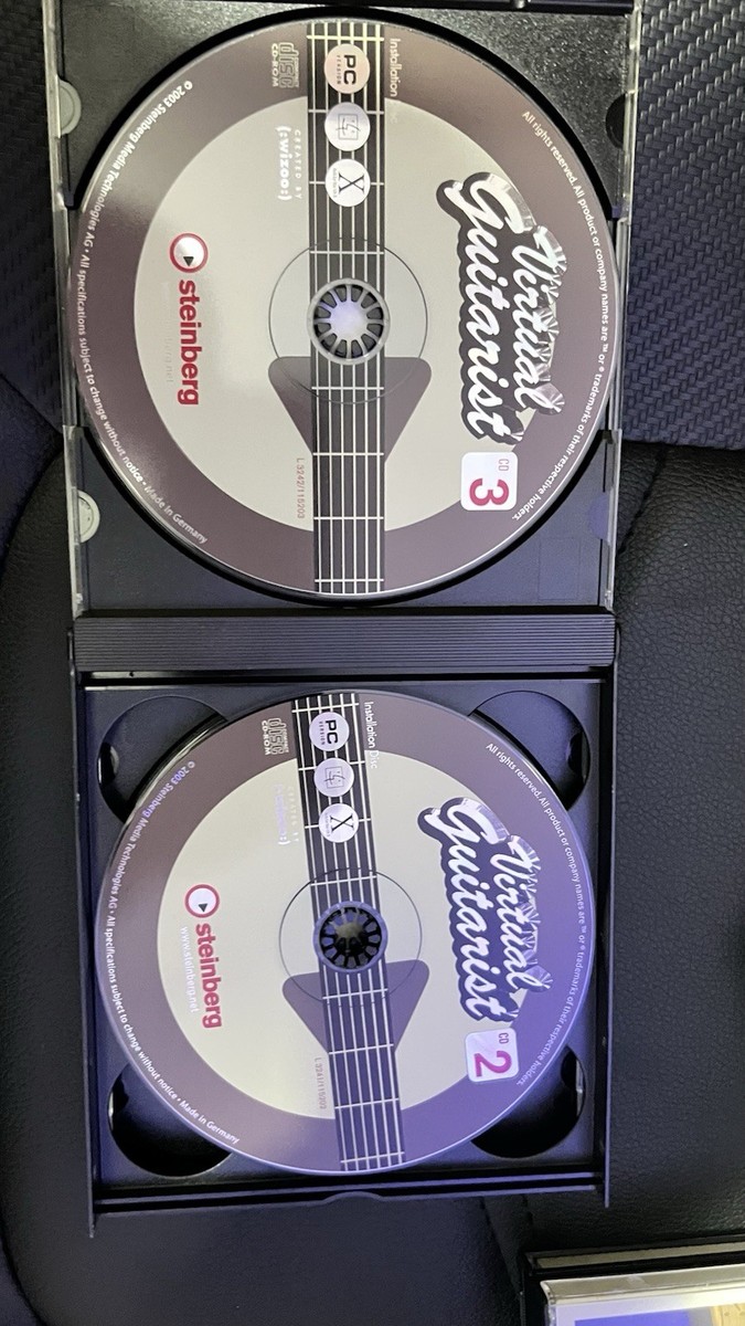 Steinberg Virtual Guitarist VST Instrument PC CD-ROM for Windows