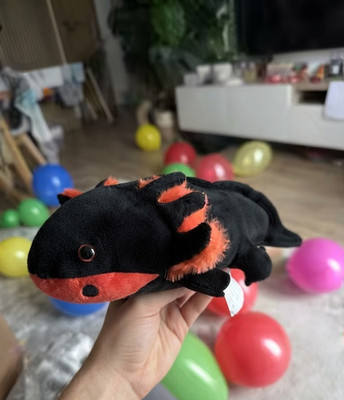 Black Axolotl Ambystoma 17 Inch Stuffed Animal Plush Toys Pillow Kids Doll Gift
