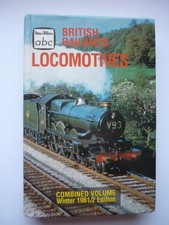 ian allan  abc BRITISH RAILWAYS LOCOMOTIVES  Combined Volume Winter1961/62 Editi