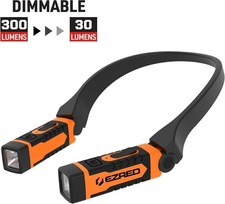 Rechargeable Neck Light for Hands-Free Lighting for Mechanics Camping Light