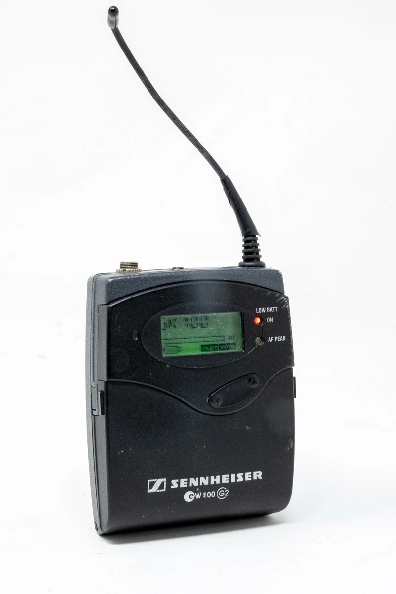 ゼンハイザー　EW100 レシーバー + EW100 G2マイクセット ゼンハイザーEW100 レシーバー + EW100 G2マイクセット