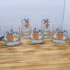 X5 White Goose Marmalade x2 12 Ounce Tumblers 3x Low Ball Cups Drink Japan