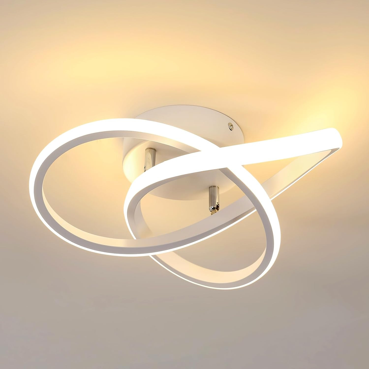 Plafoniera LED Soffitto 30W 3375LM - Design Moderno Bianco 30cm