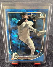 2025 BOWMAN CHROME SAPPHIRE TARIK SKUBAL DETROIT TIGERS