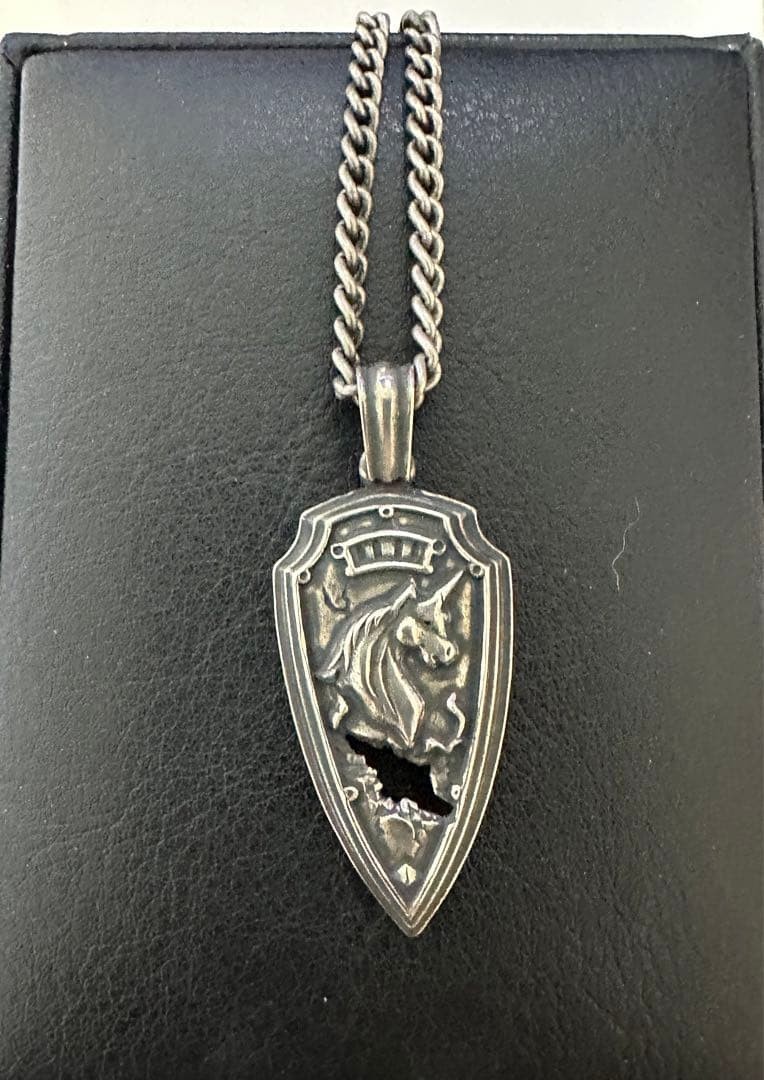 Final Fantasy XIV Silver Pendant Necklace 925 Unbreakable Bonds
