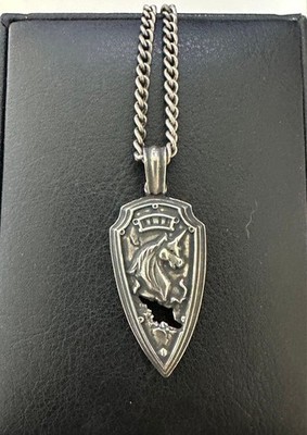 Final Fantasy XIV Silver Pendant Necklace 925 Unbreakable Bonds