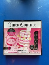 Juicy Couture Make It Real Perfectly Pink Bracelets Jewelry Making Kit 185 PCS