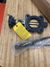 3” Butterfly Valve, EPDM Ductile Iron, Bronze, 90 Deg Handle