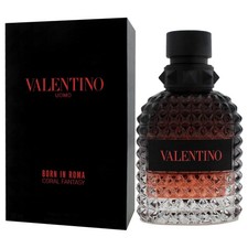 Valentln o Uomo Born In Roma Coral Fantasy 3.4 fl oz Men's Eau de Toilette