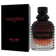 Valentln o Uomo Born In Roma Coral Fantasy 3.4 fl oz Men's Eau de Toilette