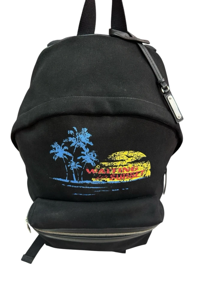 Bolso Mochila Saint Laurent Waiting For Sunset City Foto 4 de 4