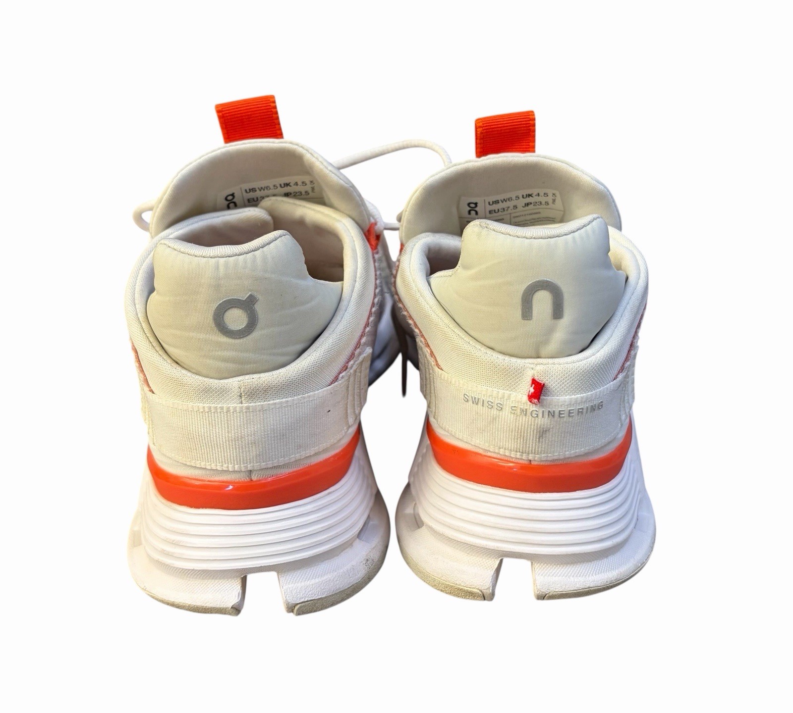 On Cloudnova Undyed White Flame Cloudtec Running … - image 3