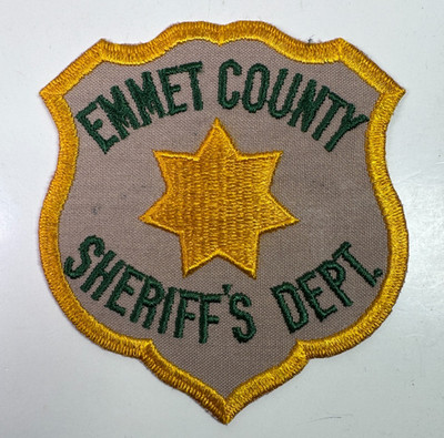 Emmet County Sheriff Iowa IA Patch B4