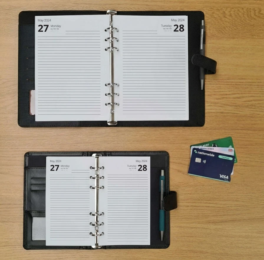 TOAD® 2025 - 2026 | A5 & Personal Size Refill | One Day On A Page - Filofax Compatible