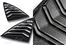 FIT 2013-2020 SCION FRS/SUBARU BRZ CARBON STYLE SIDE WINDOW LOUVERS SCOOP COVER