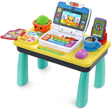 VTech Little CEO Learning Desk Toddler Activity Center Numbers, Letters Music