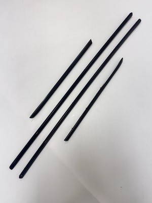   BMW E70 X5M Front Rear Left Right Exterior Door Molding Trims SET BLACK