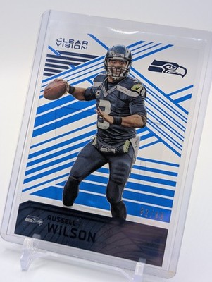 RUSSELL WILSON 2016 Panini Clear Vision Blue /99