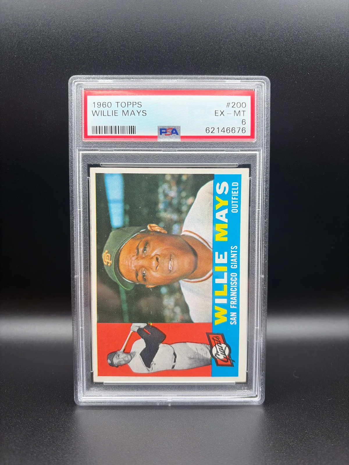1960 Topps Willie Mays #200 PSA 6