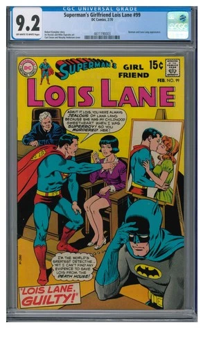 Superman's Girlfriend Lois Lane #99 (1970) High Grade CGC 9.2 J149