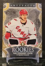 2024-25 Upper Deck Artifacts Vasily Ponomarev #184 RC Rookie Gold Materials /499