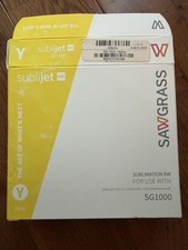 Sawgrass SubliJet UHD Sublimation Ink Cartridge SG1000 Yellow NEW Expired