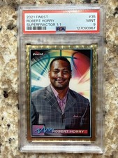 2021 Topps Finest Robert Horry 1/1 Superfractor PSA 9