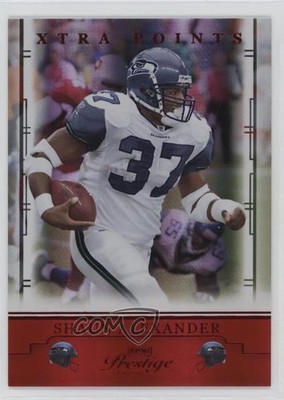2008 Playoff Prestige Xtra Points Red 88/100 Shaun Alexander #87 1dm4