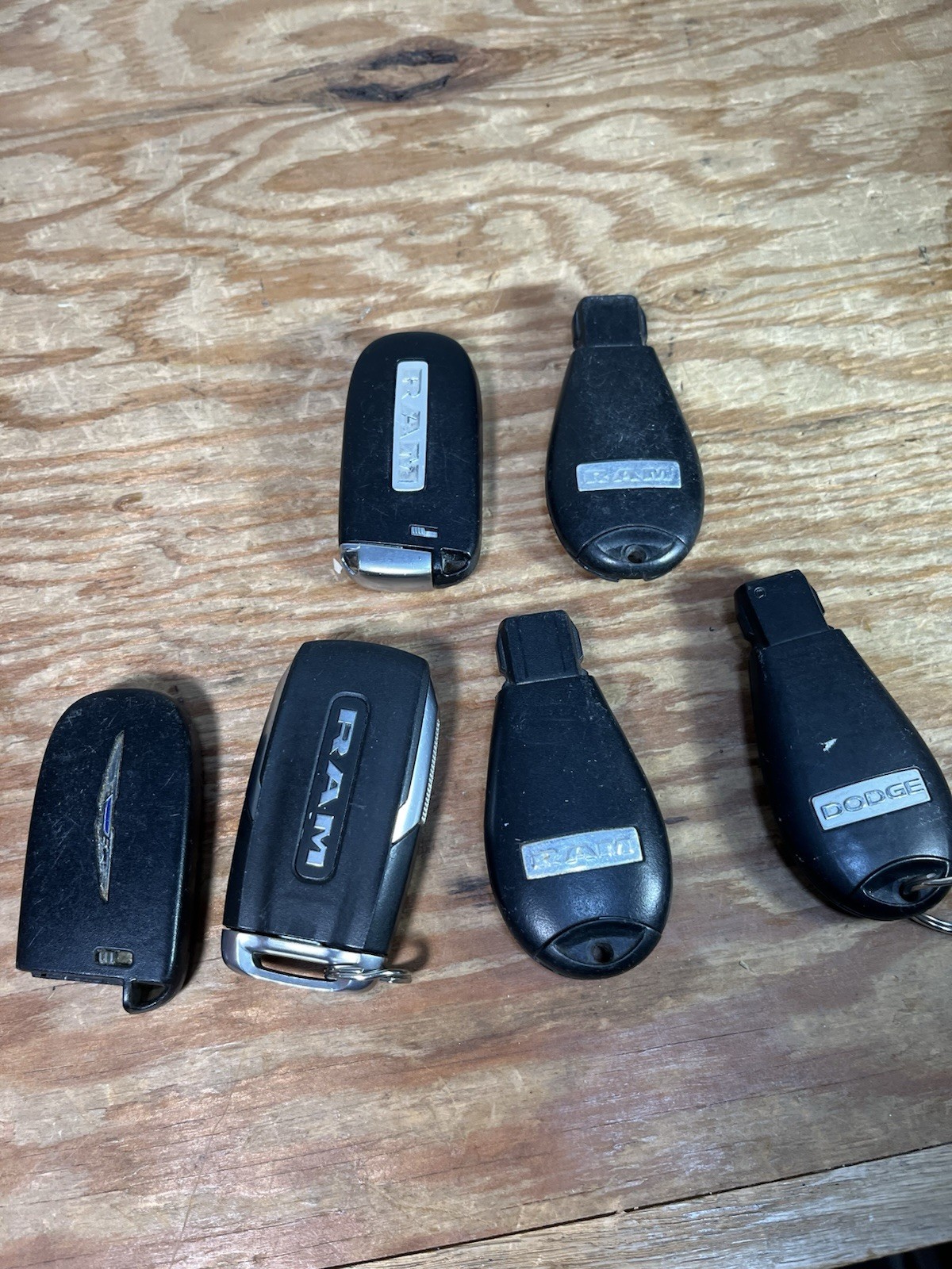 Lot Of 6 Oem Chrysler Dodge Ram Remote Keyless Entry Key Fobs | eBay