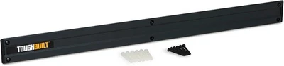 ToughBuilt–24" Wall Organizer, Heavy-Duty Steel Wall Rail, Tool & Pouch Storage