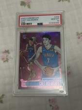 2022-23 Panini Chronicles #202 Chet Holmgren Pink PSA 10