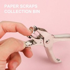 Single Hole Puncher Capacity 0.24 in Diameter Hole Puncher Hand Paper Cutter