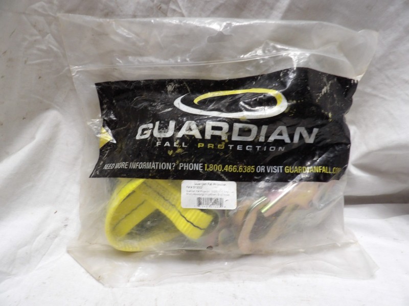 Guardian Fall Protection 6 ft. Single Leg Shock Absorbing Lanyard