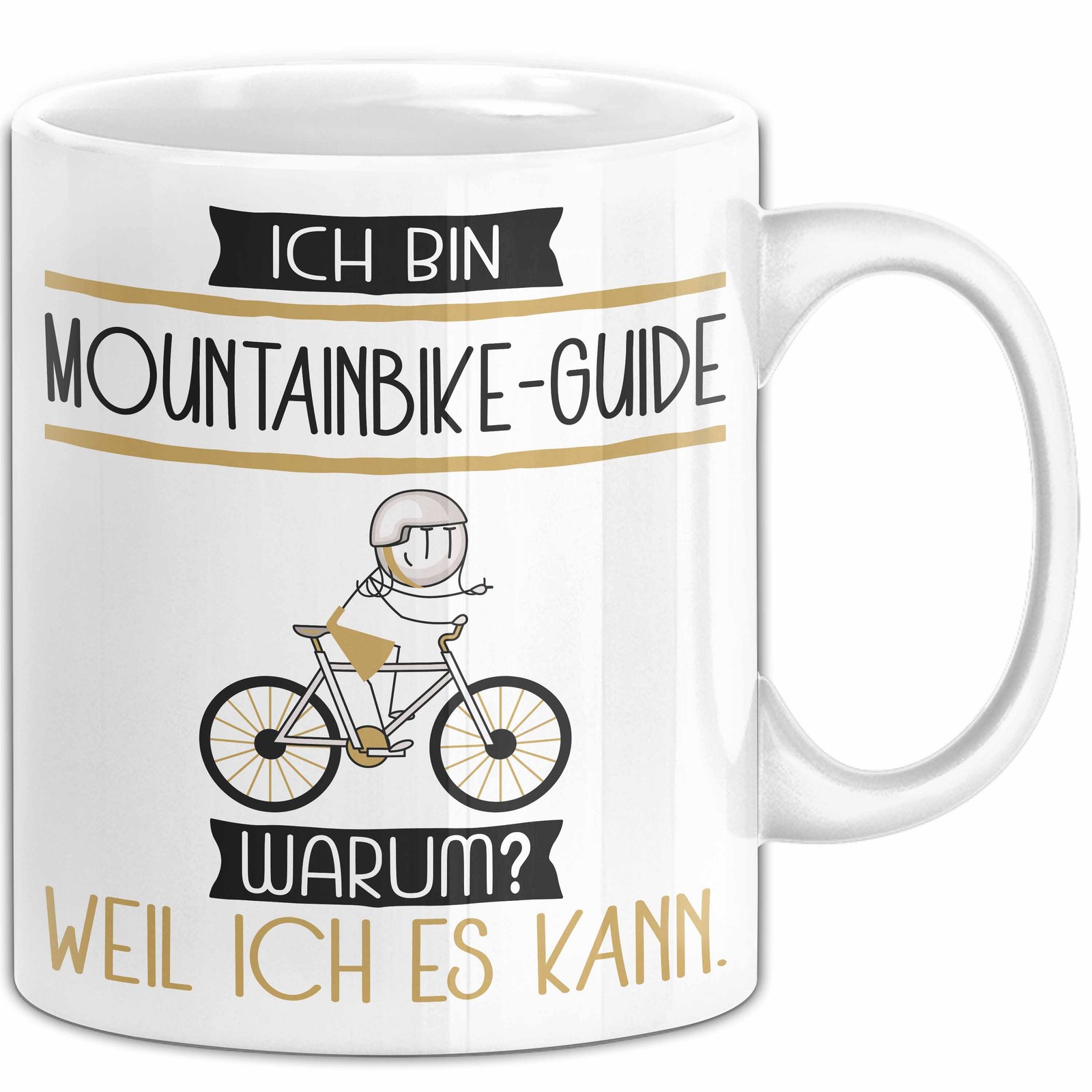 Tazza Guida Mountain Bike Regalo Sono Guida Mountain Bike Perché Perché Lo Io K