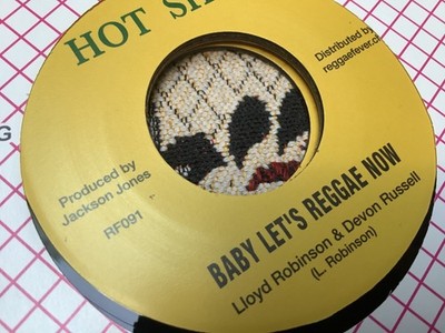 Lloyd Robinson , Baby Let s Reggae Now  , Tribute To. A Great Man  , 7 Shot.