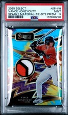 2025 Select Sparks Material Vance Honeycutt Tie Dye Patch /25 PSA 9 MINT #SP-VH